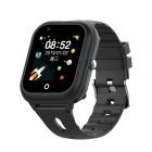 Wonlex CT07S-F fekete, vízálló, wifi, gyerek okosóra GPS nyomkövetővel, magyar menüvel, fiúknak