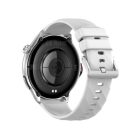 wonlex MF19-S bluetooth EKG és vércukormérő okosóra, ezüst hátulról