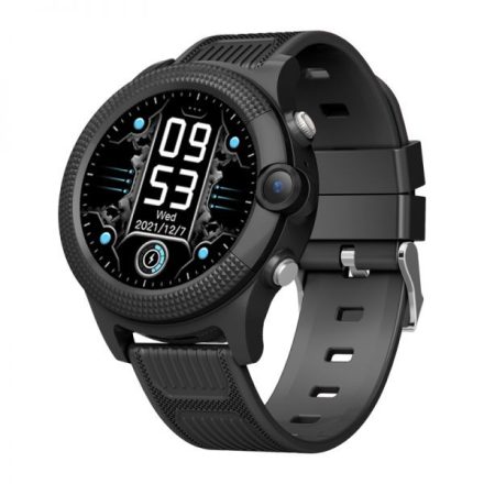 Wonlex CT04-F fekete, vízálló, wifi, gyerek okosóra GPS nyomkövetővel, magyar menüvel, fiúknak