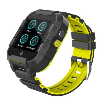 Wonlex KT12-F fekete, vízálló, wifi, gyerek okosóra GPS nyomkövetővel, magyar menüvel, fiúknak