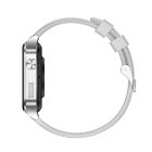 wonlex MF23-S bluetooth EKG és vércukormérő okosóra, szürke oldalról