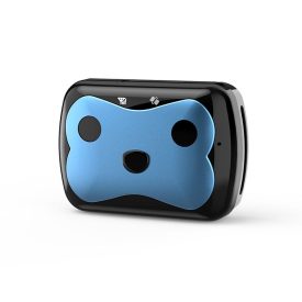 PT02C Háziállat GPS nyomkövető kutya macska ló részére kék bal 