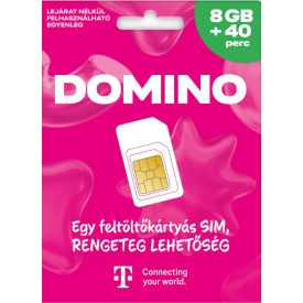 Domino Fix sim kártya  8GB / 40perc